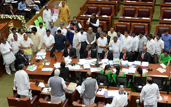 ಸಚಿವ ಜಾರ್ಜ್ ರಾಜೀನಾಮೆಗೆ ಬಿಜೆಪಿ ಪಟ್ಟು